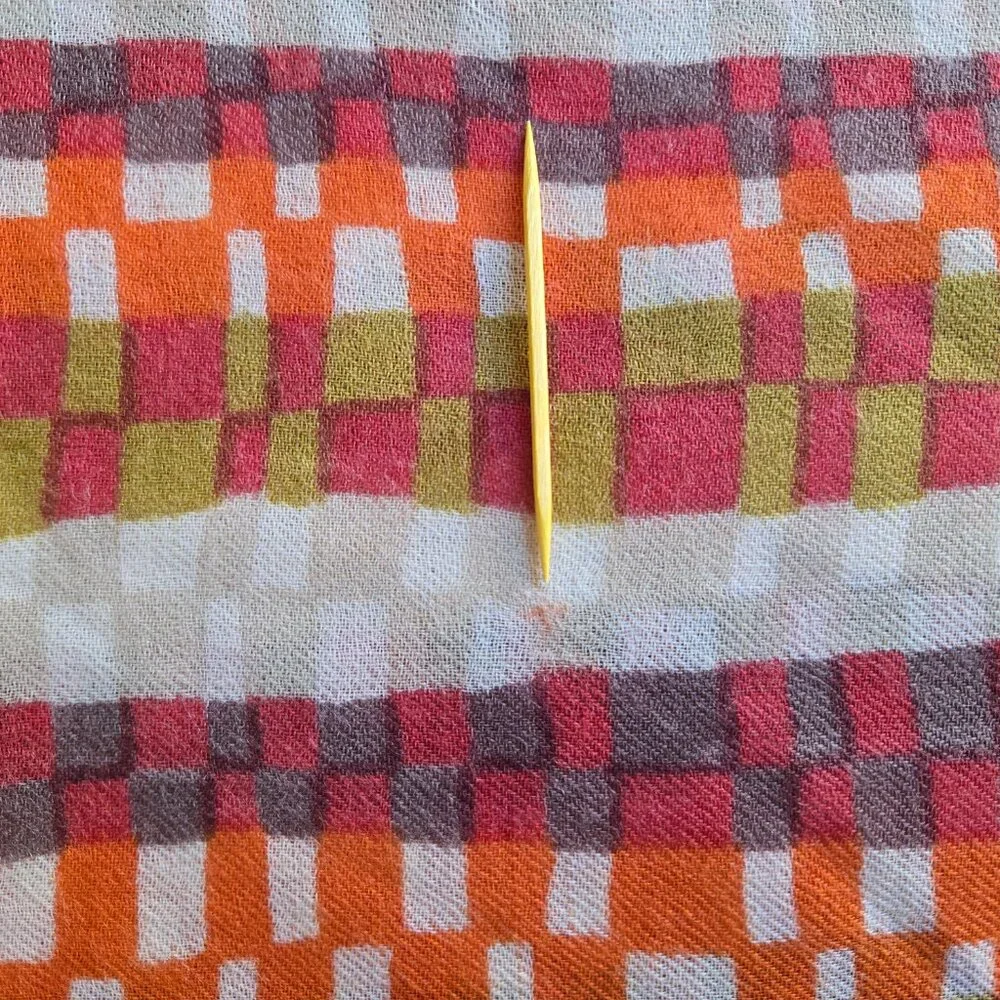 100% Wool Scarf Shawl Scandanavian Design Khadi and Co Denmark
